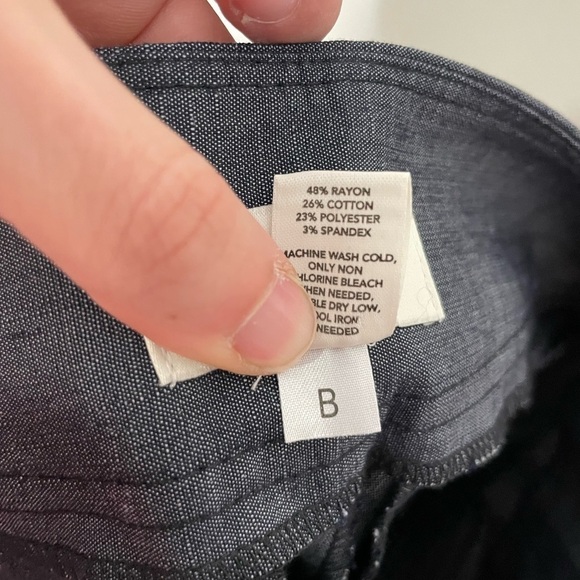 Loft Julie Trousers Blue 6 - Picture 3 of 6